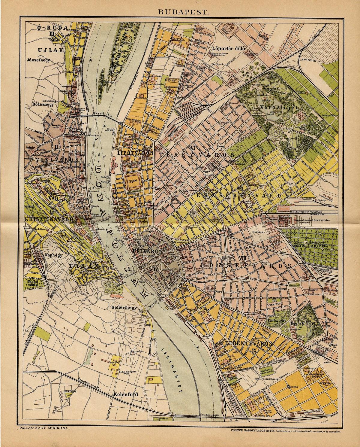 ブダペスト歴史地図
